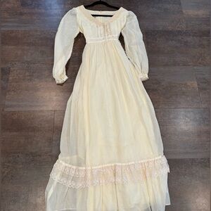 Vintage Jessica gunne sax dress